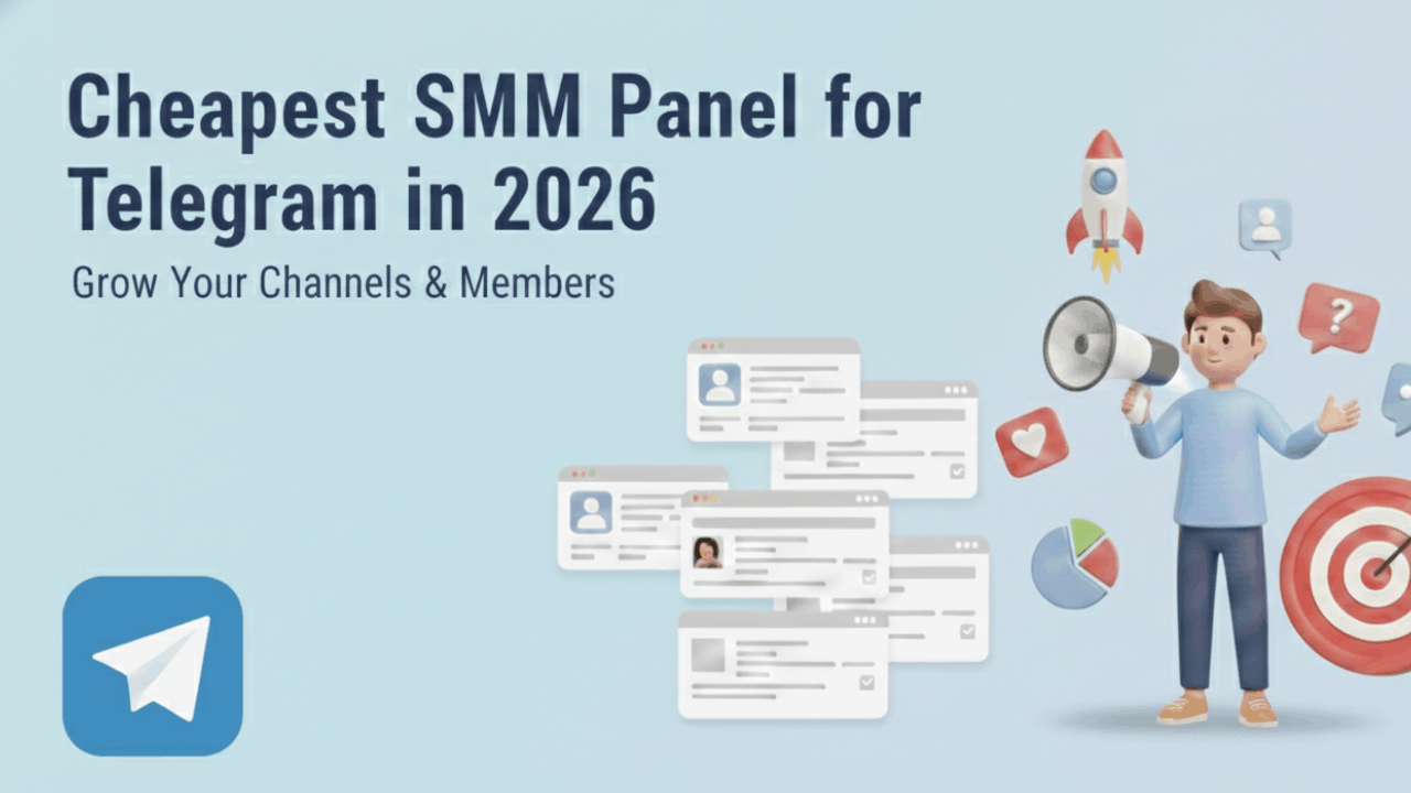 Cheapest SMM Panel for Telegram in 2026